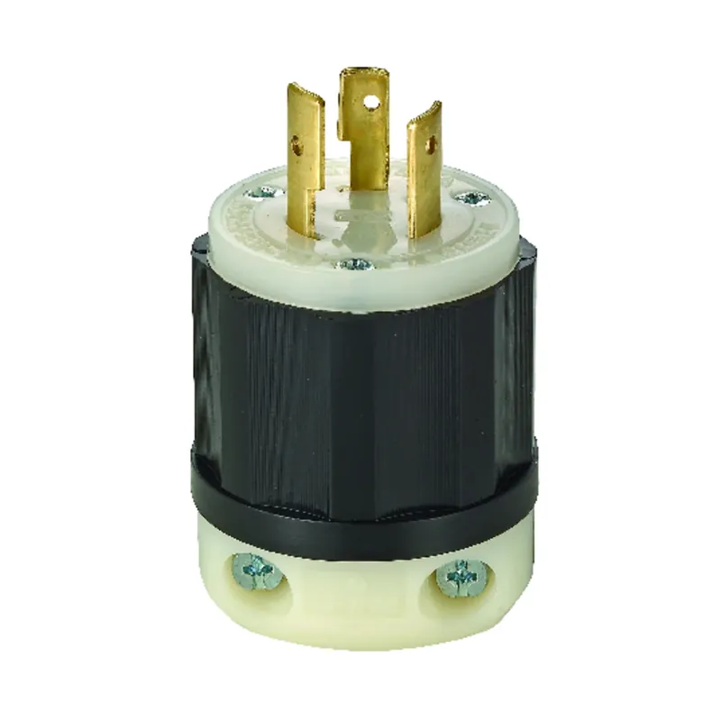 Industrial Nylon Non-grounding Plug L10-20p 16-10 Awg 3 Pole 3 Wire