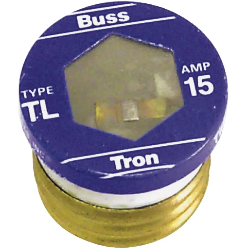 15 Amps Plug Fuse 4 Pk