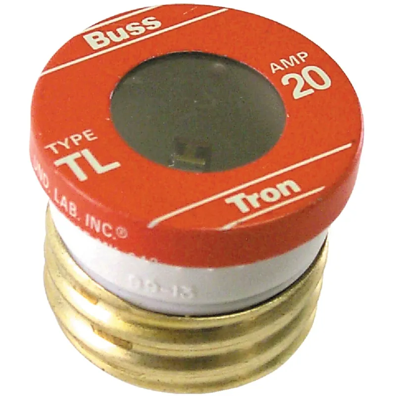 20 Amps Time Delay Plug Fuse 4 Pk