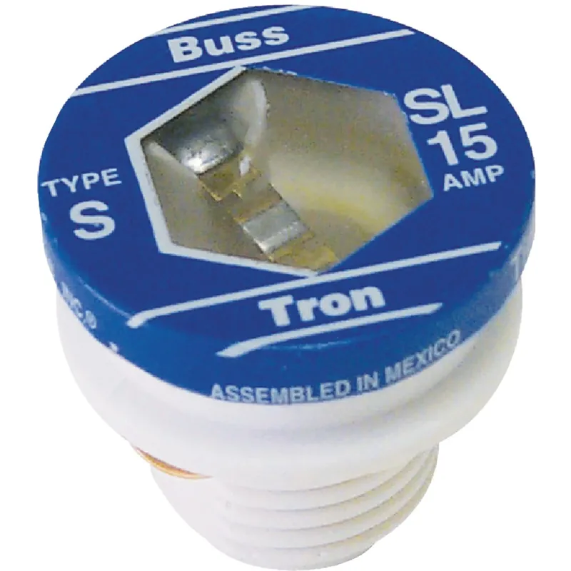 15 Amps Tamper Proof Plug Fuse 4 Pk