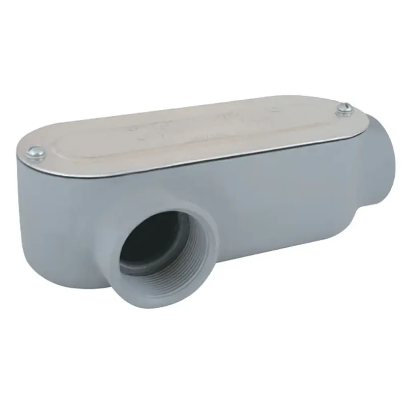 Proconnex 1/2 In. D Die-cast Aluminum Conduit Body For Rigid 1 Pk