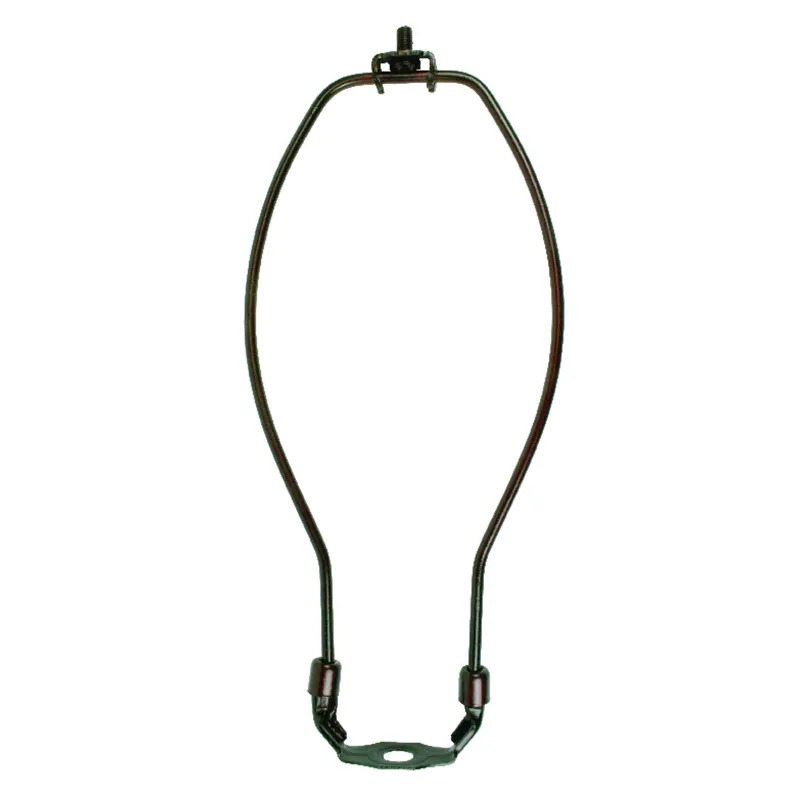 Lamp Harp, Antique Bronze, 10-in.