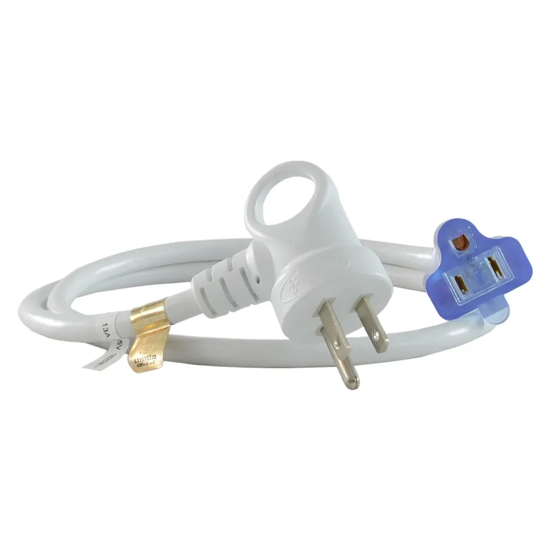 Indoor 3 Ft. L White Extension Cord 16/3 Sjtw With Power Indicator Light