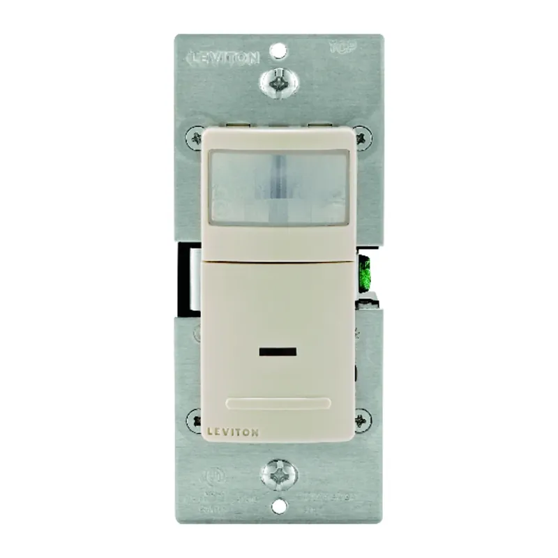 Decora 2.5 Amps Single Pole Motion Sensor Switch Light Almond 1 Pk