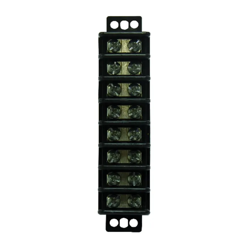 22-10 Ga. Insulated Wire Terminal Block Black 1 Pk