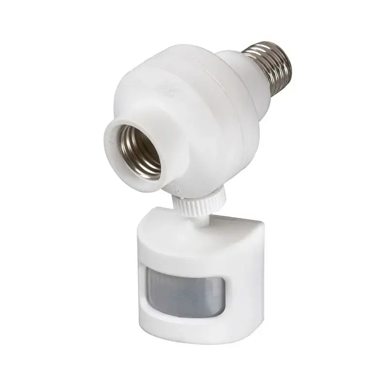 White Motion Activated Security Light Control 1 Pk
