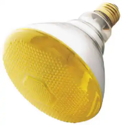 Bug Light 100 W E26 Floodlight Incandescent Bulb E26 (medium) Yellow 1 Pk