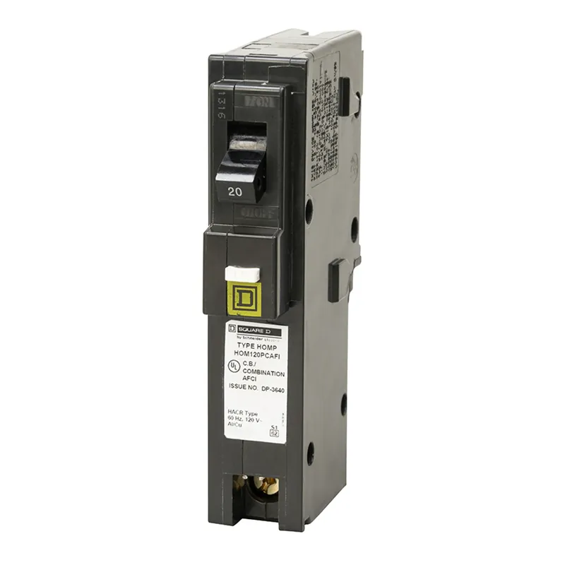 Homeline Single Pole Circuit Breaker, 20-amp