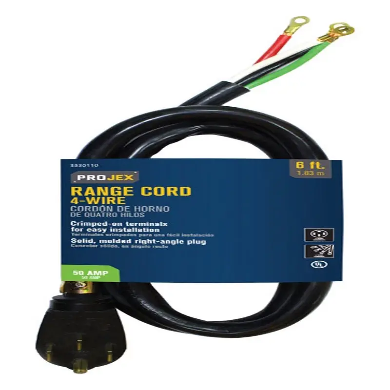 6/2, 8/2 Srdt 250 Volt 6 Foot Long Range Cord With 4 Outlets
