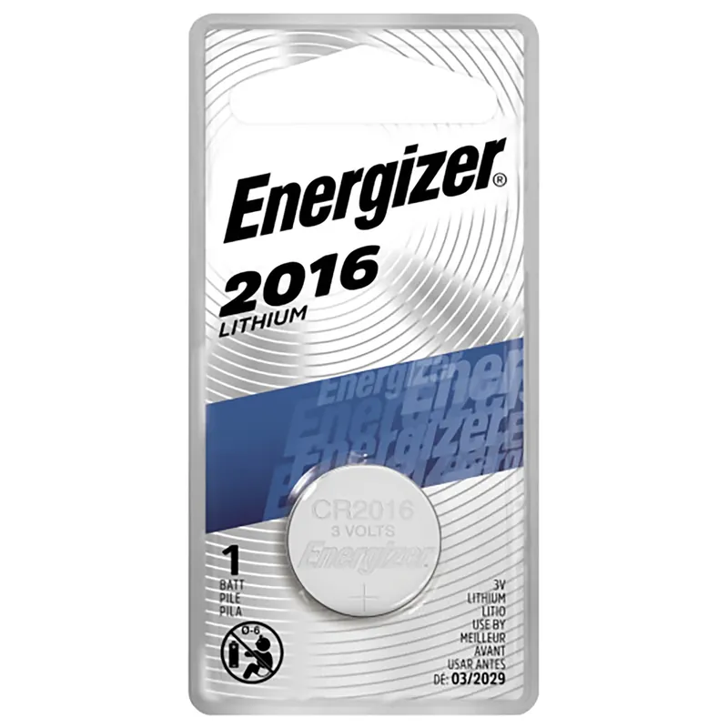 Lithium 2016 3 V Keyless Entry Battery 1 Pk