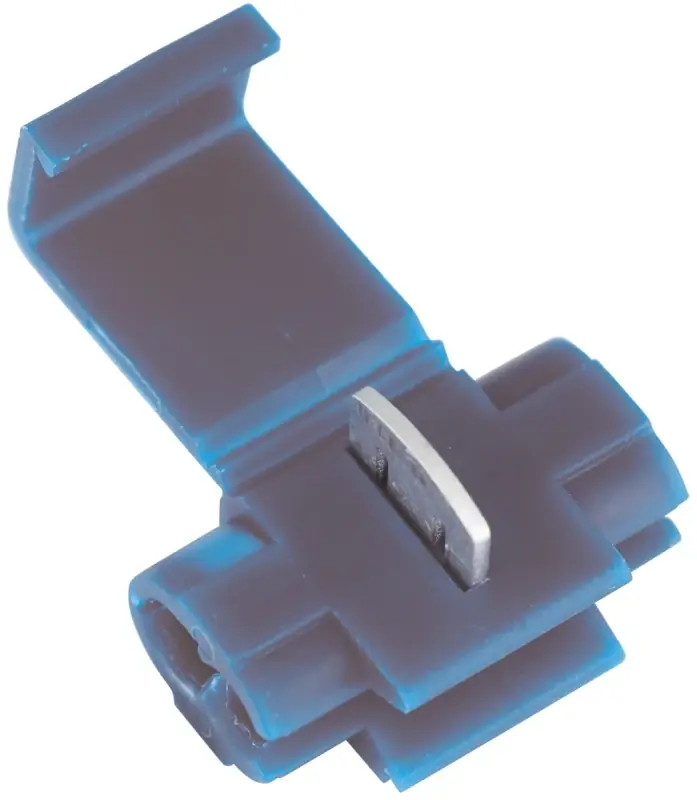 18-14 Awg Tap Splice Connector Blue 25 Pk