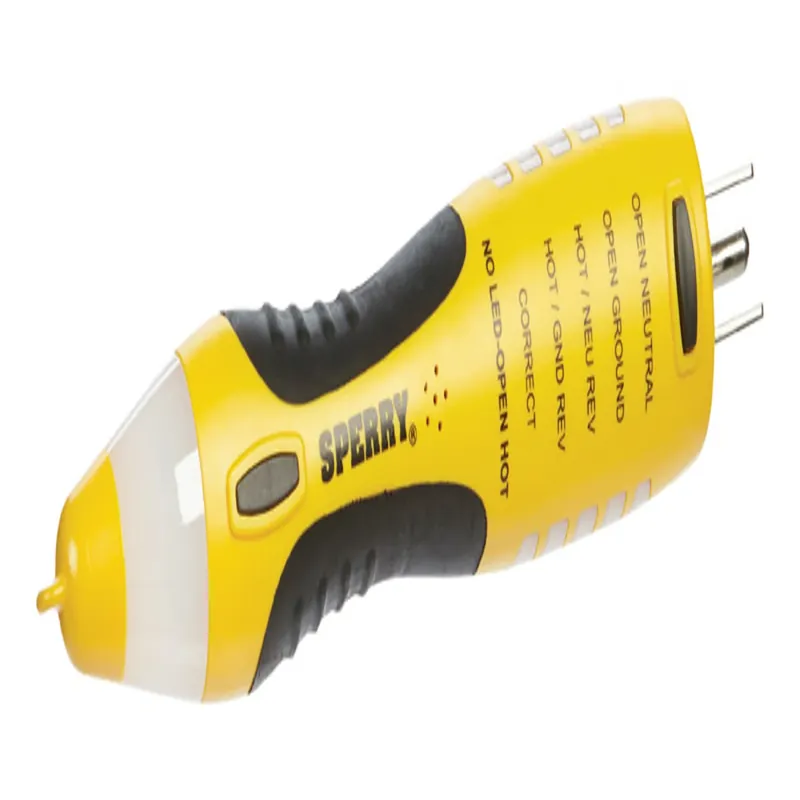 Dualcheck™ Non-contact Voltage Tester/gcfi Outlet Tester