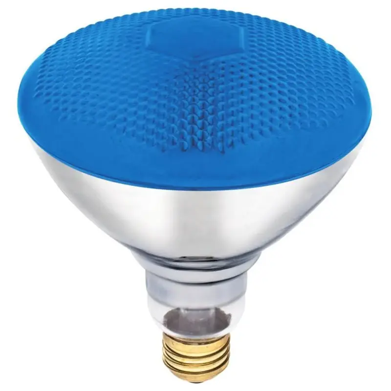 100 W Reflector Incandescent Bulb E26 (medium) Blue 1 Pk