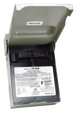 2 Pole Fusible Ac Disconnect, 30-amp