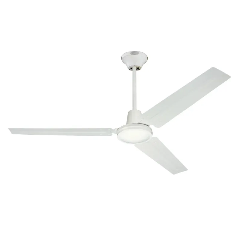 Industrial Ceiling Fan, White, 56 In.