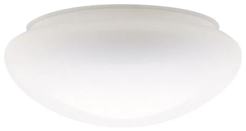 Mushroom White Glass Lamp Shade 1 Pk