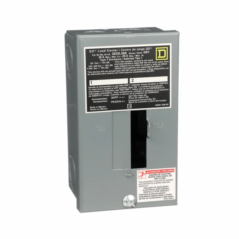 30-amp Main Lug Load Center