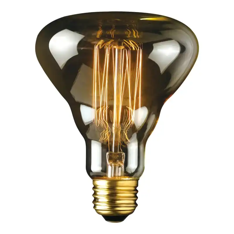 Designer Labo 40 W G40 Decorative Incandescent Bulb E26 (medium) Amber 1 Pk