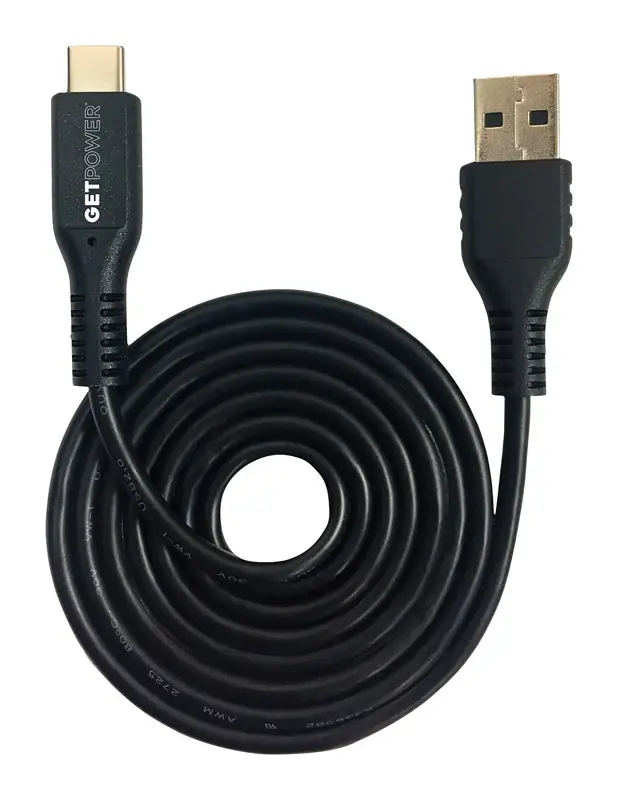 3 Ft. L Usb Type A To Usb Type C Charging And Sync Cable 1 Pk