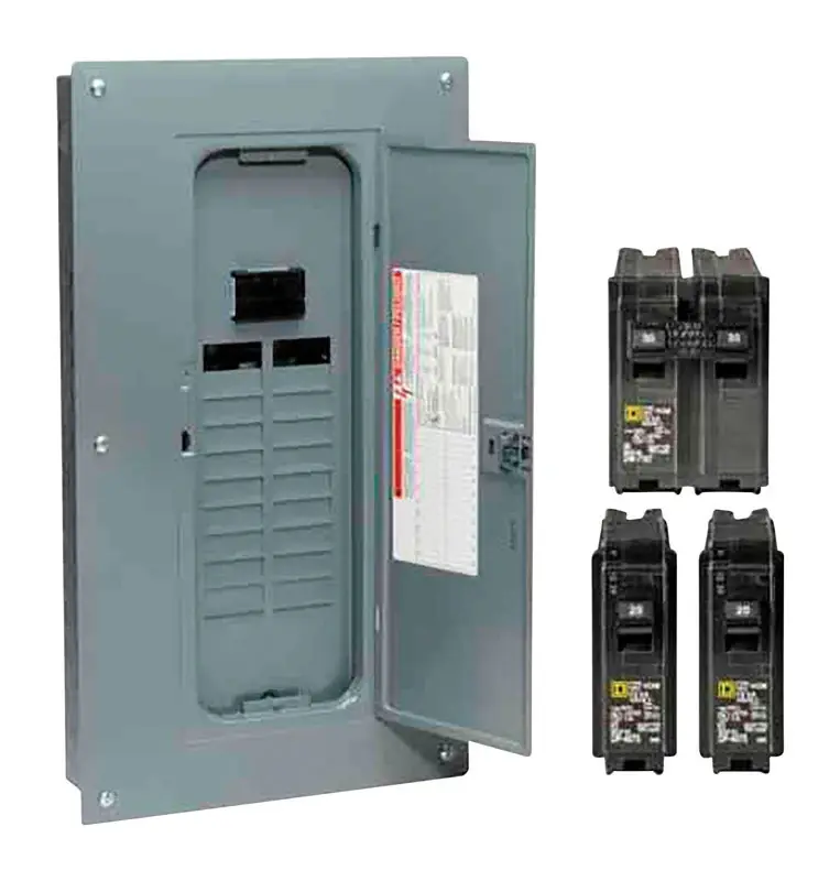 Homeline Qwik-grip 100a 40-circuit 20-space Indoor Load Center
