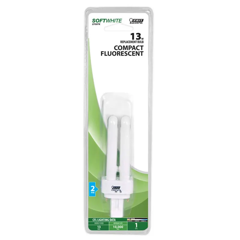 Legacy Bulbs 13 W Pl 1.4 In. D X 4.6 In. L Cfl Bulb Soft White Track And Recessed 2700 K 1 Pk