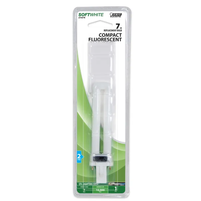 Legacy Bulbs 7 W Pl 1.3 In. D X 5.4 In. L Cfl Bulb Soft White Compact 2700 K 1 Pk