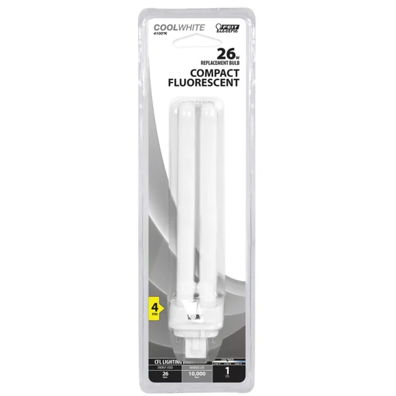 Legacy Bulbs 26 W Pl 1.4 In. D X 6.4 In. L Cfl Bulb Cool White Compact 4100 K 1 Pk