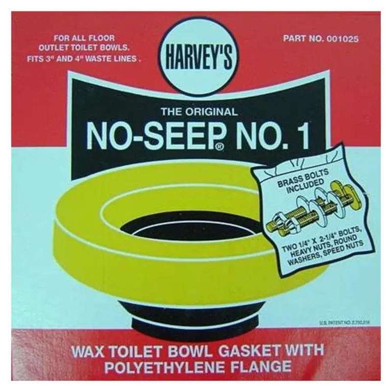 No-seep No. 1 Wax Ring Kit Multicolored Polyethylene/wax