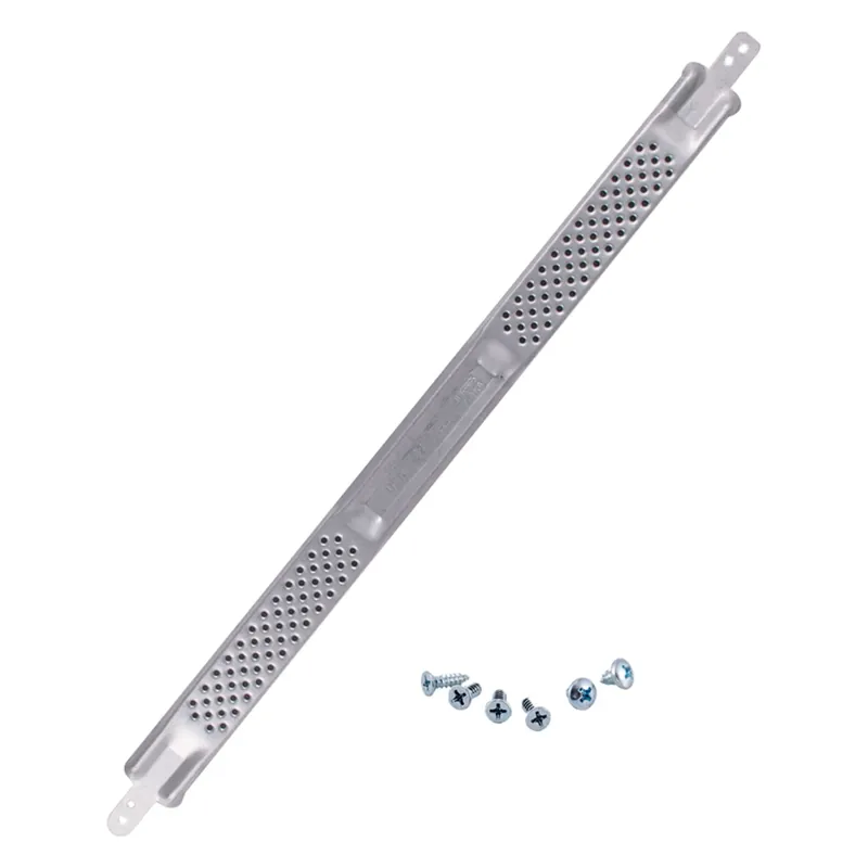 Silver Steel Mounting Dishwasher Bracket Set 22 Gauge 2 In. Length
