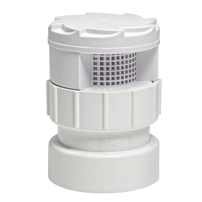 250 Series Schedule 40 1-1/2 In. Hub In. X 2 In. D Hub Pvc Air Admittance Valve 1 Pk