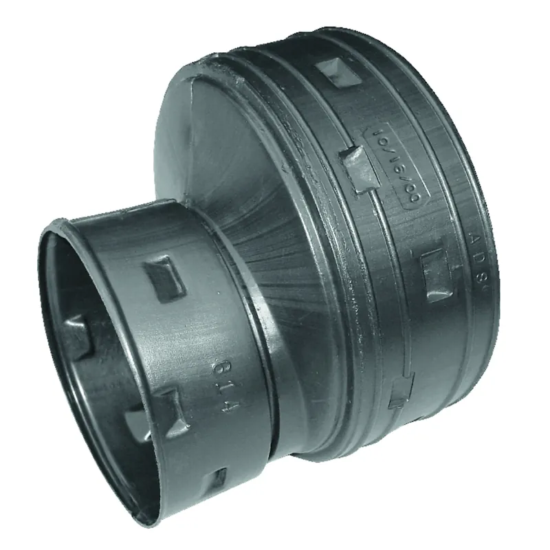 6 In. Snap X 4 In. D Snap Polyethylene 5-1/2 In. Reducing Coupler 1 Pk