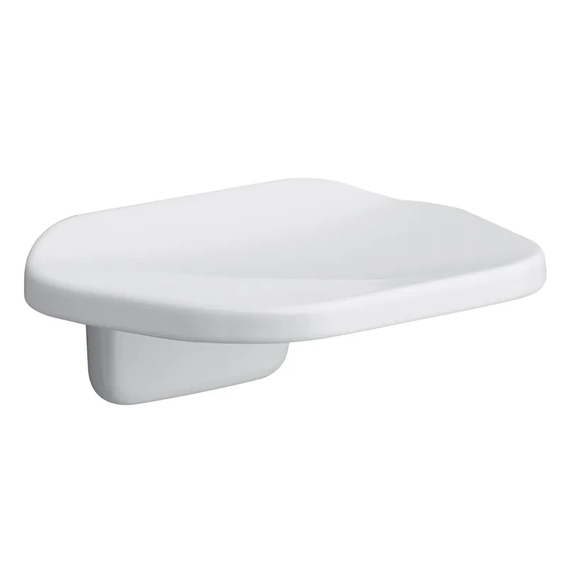 Bright White Die Cast Zinc Soap Dish - Model 297-090607ob