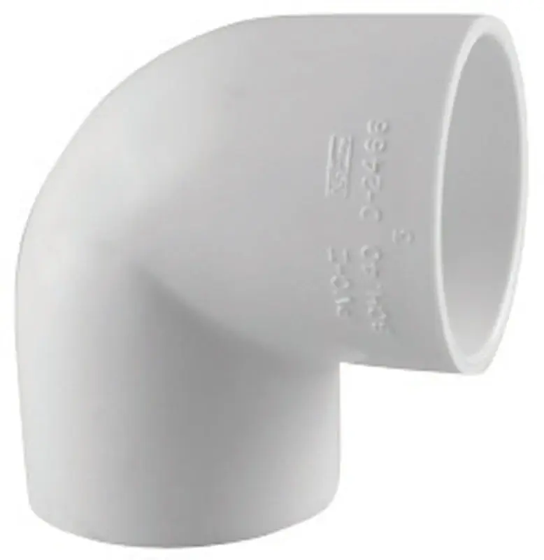 Schedule 40 3 In. Slip X 3 In. D Slip Pvc Elbow 1 Pk
