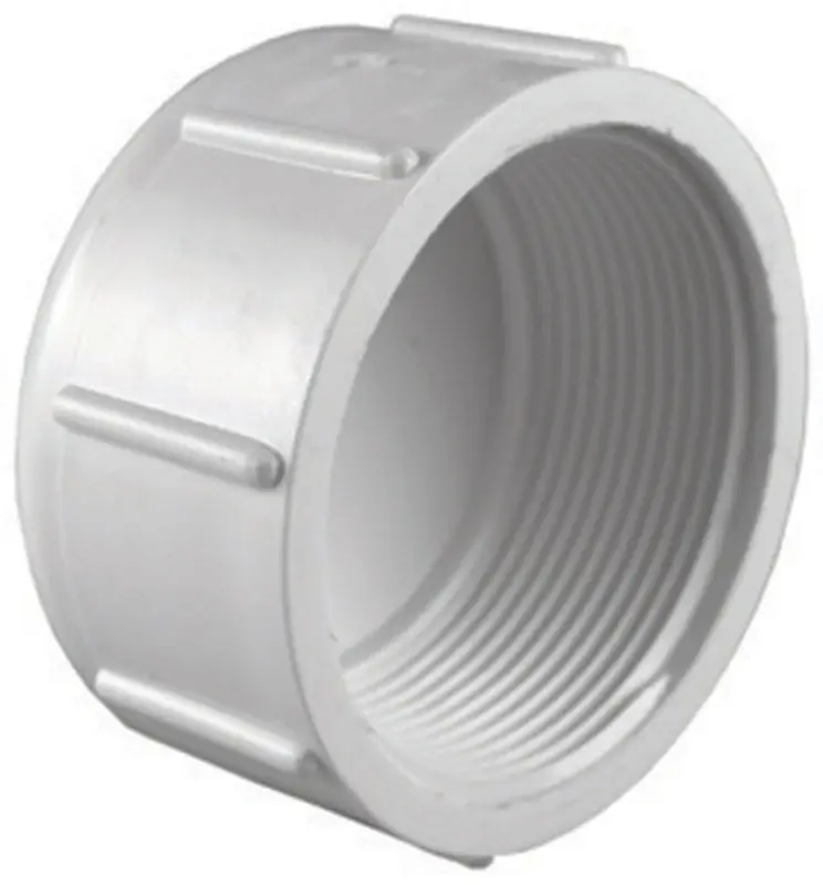 Schedule 40 3 In. Fpt Pvc Cap 1 Pk