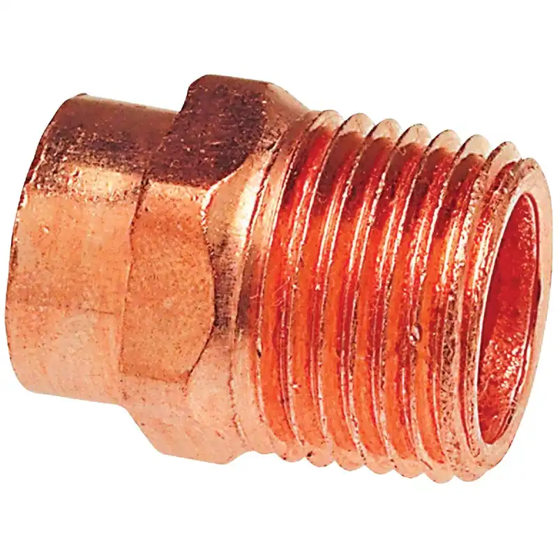 3/4 In. Sweat X 1 In. D Mip Copper Male Adapter 1 Pk