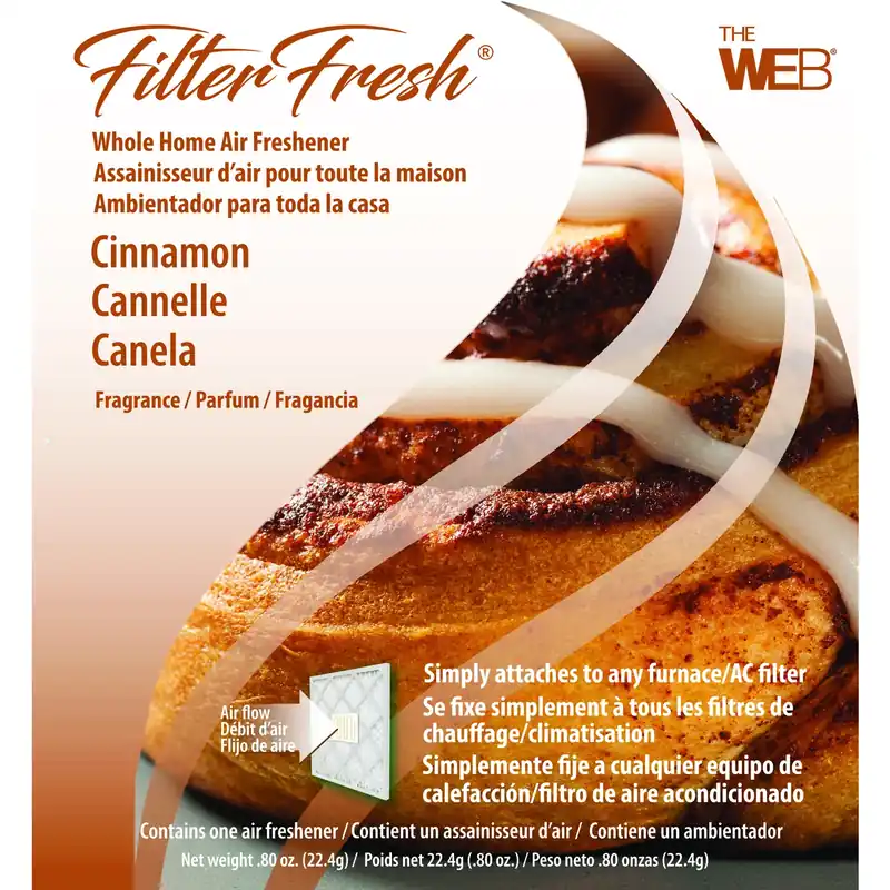 Filterfresh Cinnamon Scent Whole Home Air Freshener Pad, 6 In. X 6 In.