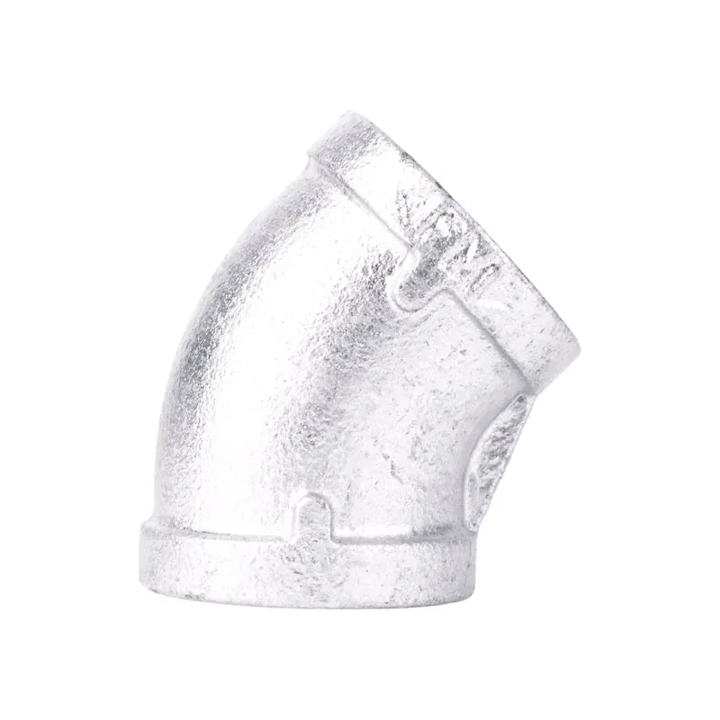 1/4 In. Galvanized Pipe 45 Degree Elbow