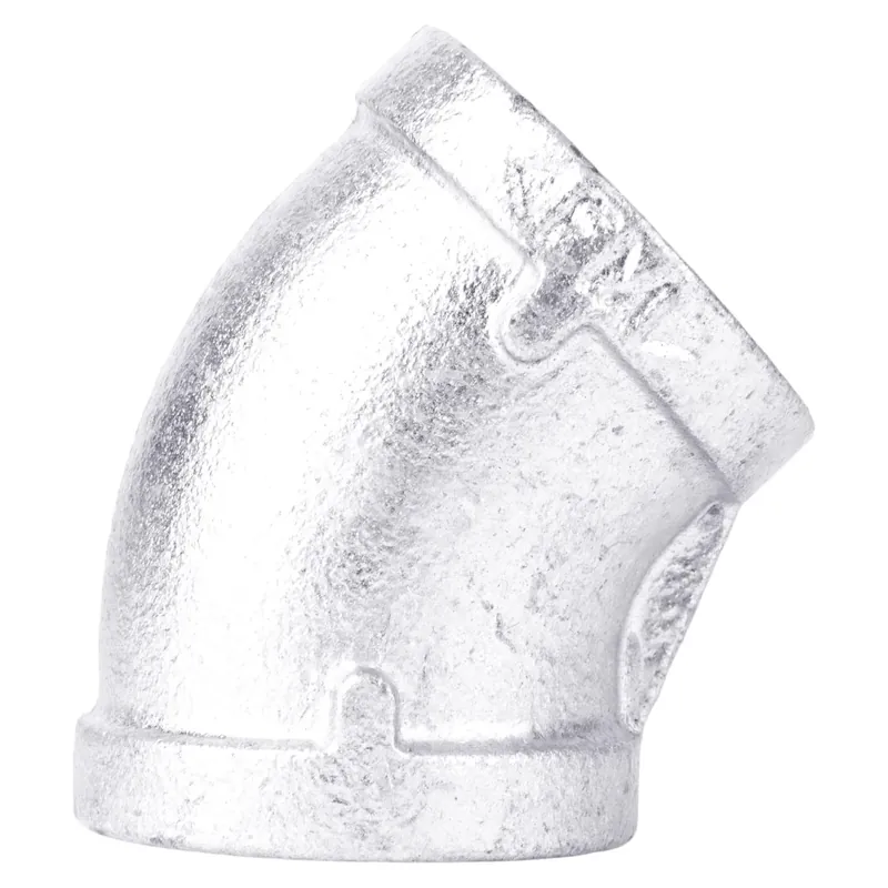 2 In. Fip Galvanized Malleable Iron 45 Degree Elbow - Model 311ue45-2