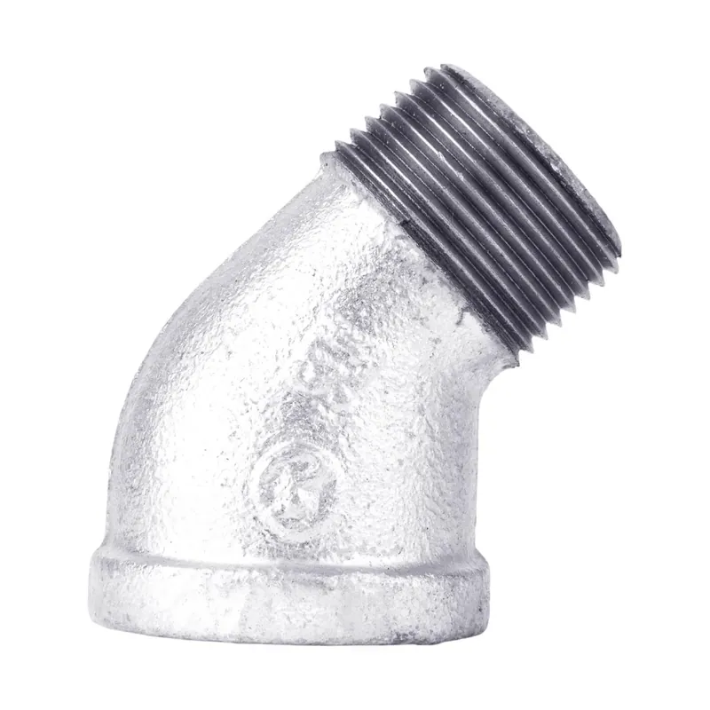 1/4 In. Fip X 1/4 In. D Mip Galvanized Malleable Iron 45 Degree Street Elbow