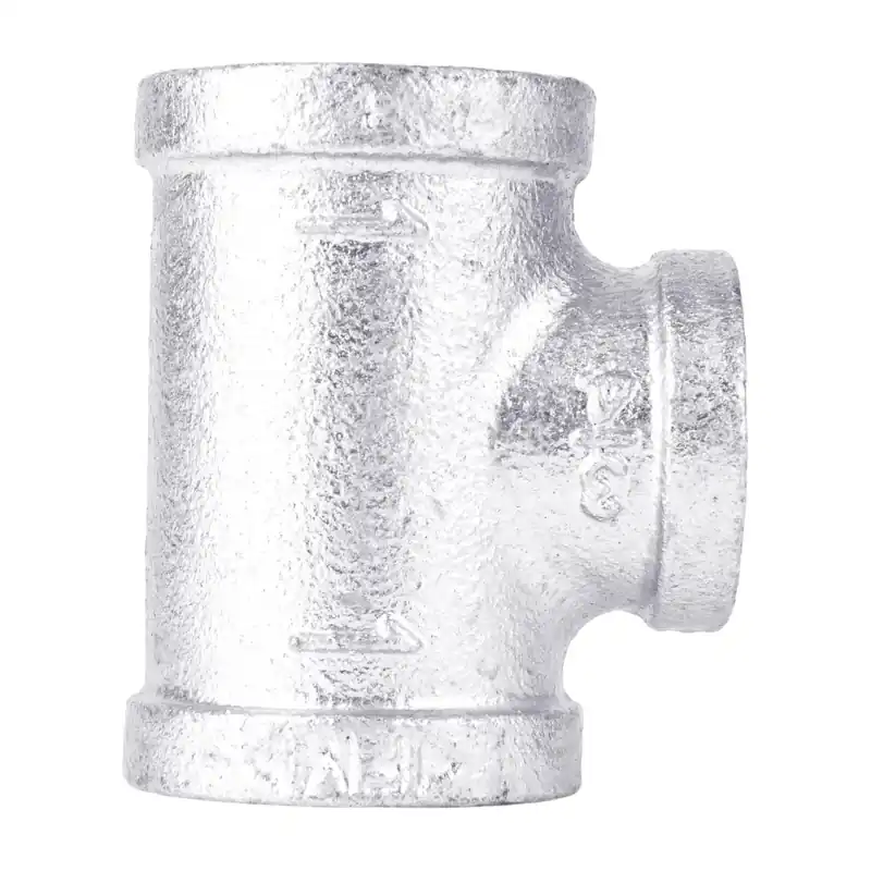 1 X 1 X 3/4 In. Galvanized Pipe Reducing Tee