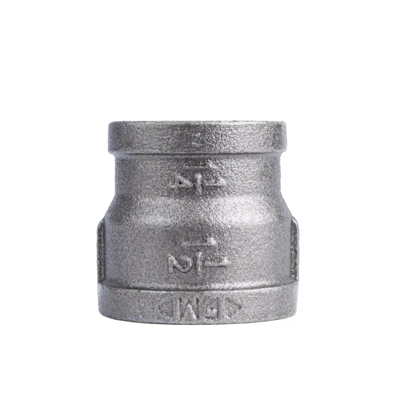1-1/2 X 1-1/4 In. Black Pipe Reducing Coupling