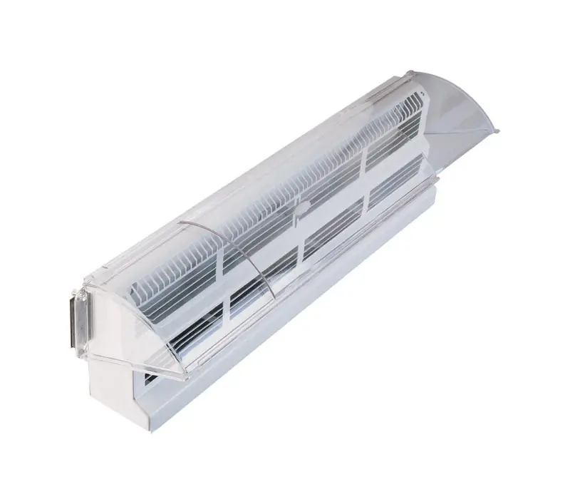 Jordan 5 In. H X 15-1/2 In. W 1-way Clear Plastic Air Deflector