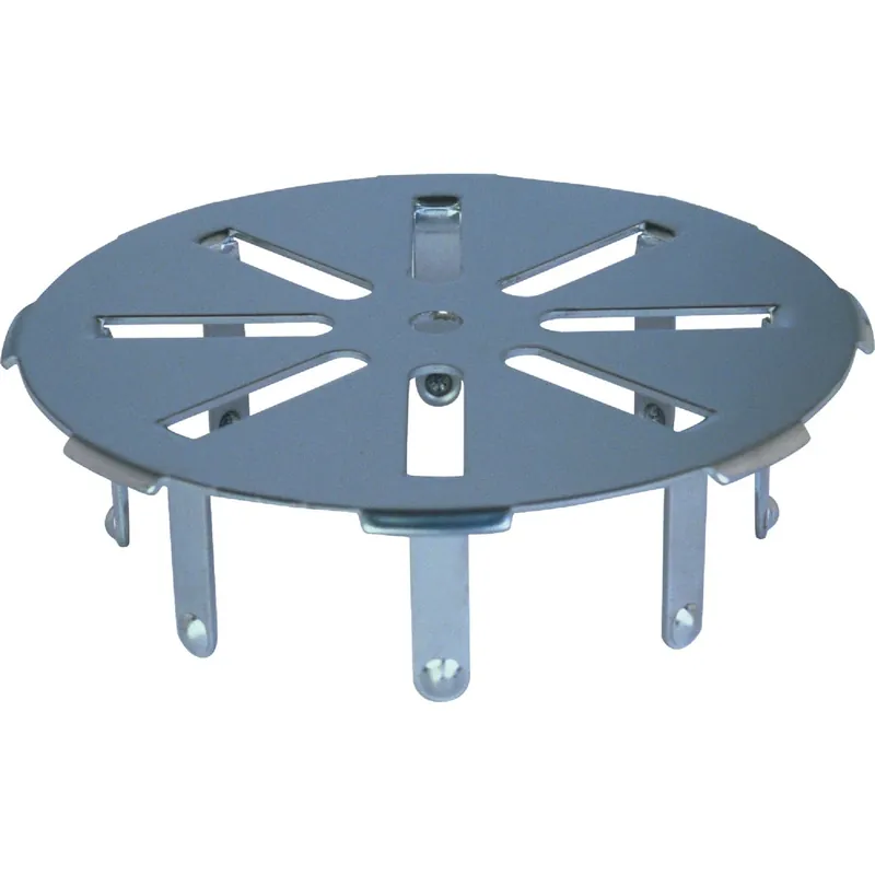 4 In. Stainless Steel Snap-in Pipe Floor Strainer And Drain Cover