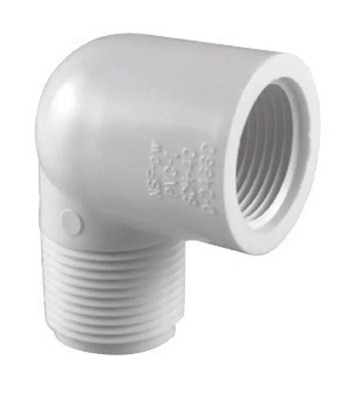 Schedule 40 1 In. Mpt X 1 In. D Fpt Pvc 90 Degree Street Elbow 1 Pk