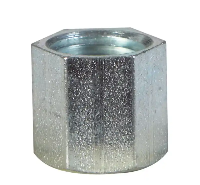 1/8 In. Fpt Galvanized Steel Hex Cap For Plumbing Applications
