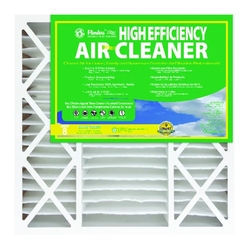 16 In. W X 25 In. H X 4.5 In. Synthetic 8 Merv Pleated Air Filter 1 Pk