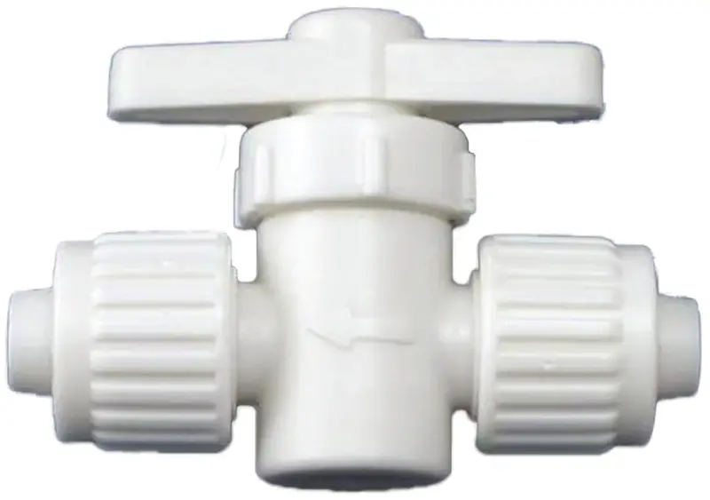 Straight Stop Valve, .5 X .5-in. Pex
