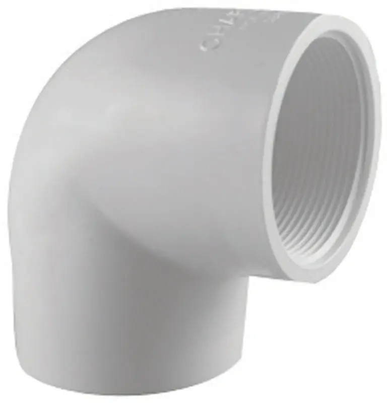 Schedule 40 2 In. Slip X 2 In. D Fpt Pvc Elbow 1 Pk