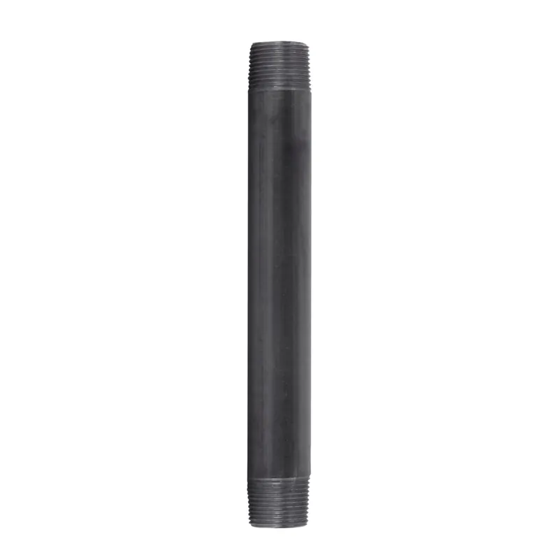 1 X 10 In. Black Pipe Nipple