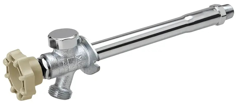 Sillcock, Anti-siphon, Frost-free, Quarter-turn, 1/2 X 6 In.